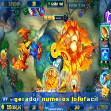 gerador numeros lotofacil